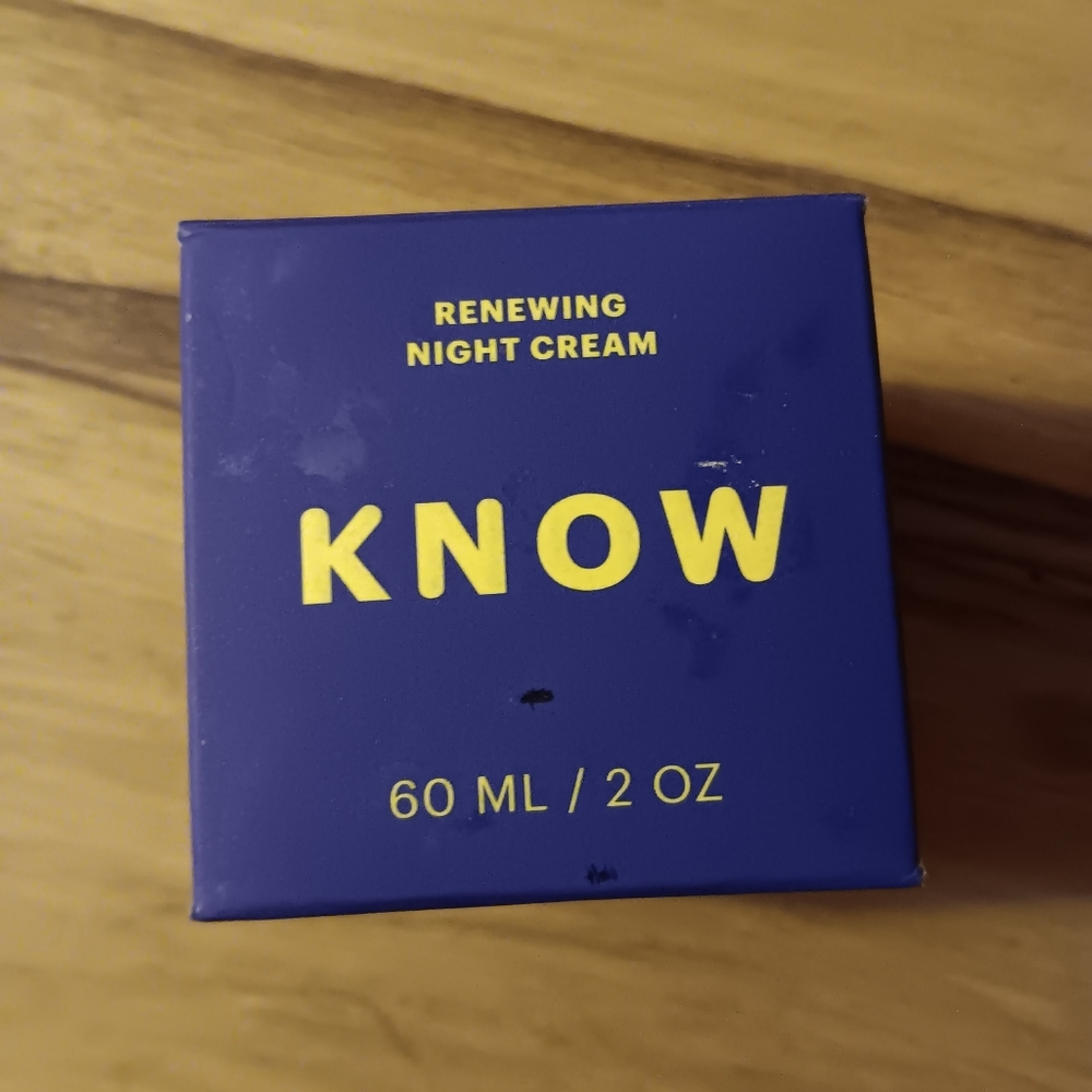 COPY - KNOW renewing night cream